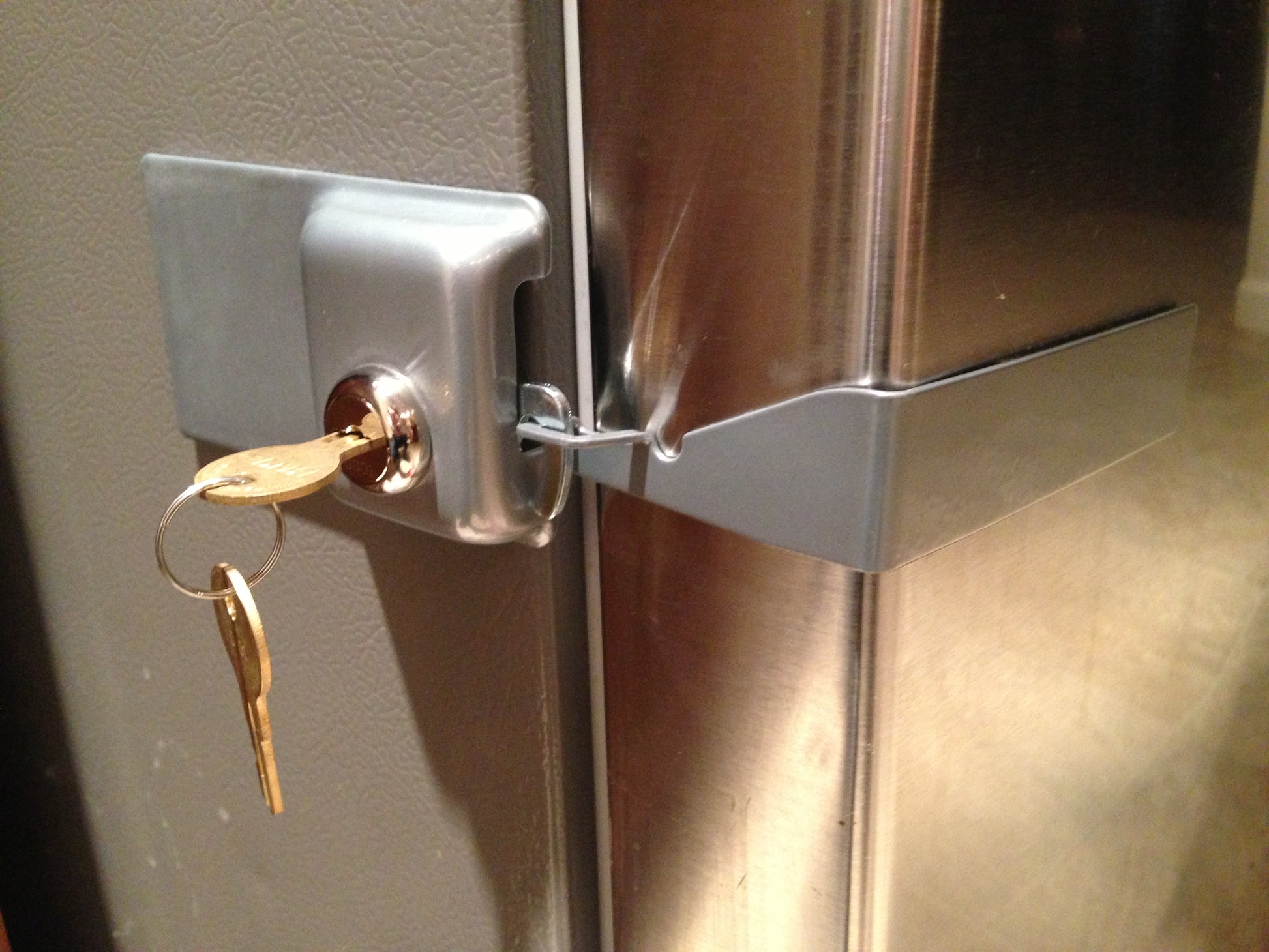 Refrigerator Lock With Key