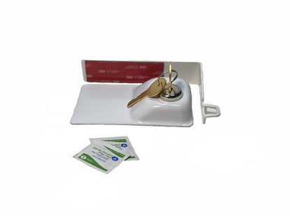 Fridge Lock Set of 2 (White, Black or gray)