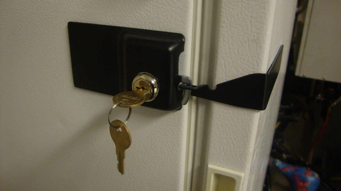 Fridge Lock Set of 2 (White, Black or gray)