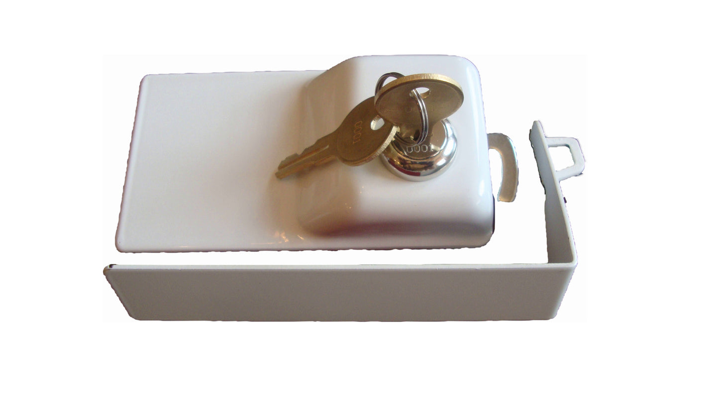 Fridge Lock Set of 2 (White, Black or gray)
